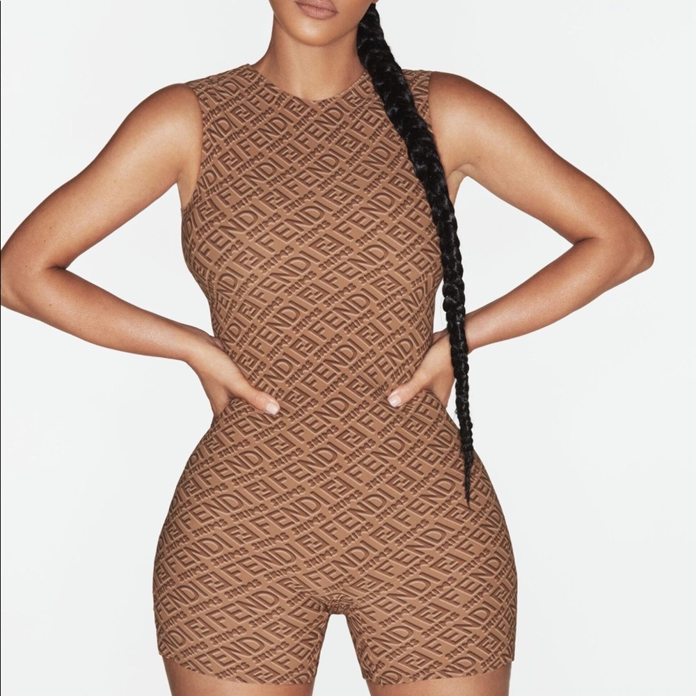 Fendi x Skims Romper California